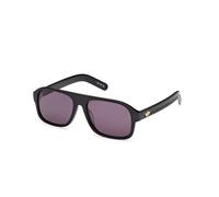 Adidas Unisex Adidas OR0141 01A Sunglasses Acetate Black Smoke Pilot Normal