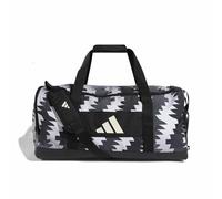 adidas Unisex adidas TIRO Graphic Duffel Bag, Grey Four/Off White, One Size