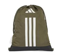 adidas Unisex ADIDAS Training Gymsack, Olive Strata/White, One Size