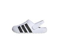 adidas Unisex Adilette Clog Flip-Flop, FTWR White/core Black/FTWR White, 9 UK