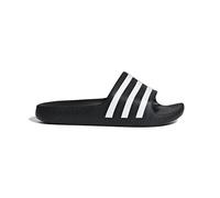 adidas Unisex Adilette Aqua Slide Sandal, Black/White/Black, 9.5 UK