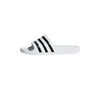 adidas Unisex Adilette Aqua Slides, Cloud White/Core Black/Cloud White, 4 UK