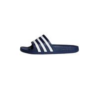 adidas Unisex Adilette Aqua Slides, Dark Blue/Cloud White/Dark Blue, 9 UK