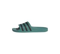 adidas Unisex Adilette Aqua Slides Flip-Flop, Pure Teal/core Black/Pure Teal, 7 UK