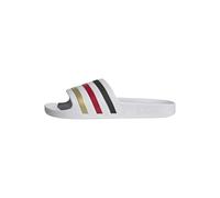 adidas Unisex Adilette Aqua Slides, ftwr white/core black/gold met., 7 UK