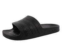 adidas Unisex Adilette Aqua Slides Sandal, Black, 9.5 UK Men/ 10.5 UK Women