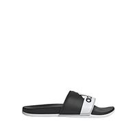adidas Unisex Adilette Comfort Slide Sandal, Black/White/White, 16 US Men