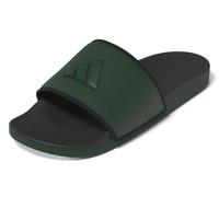 adidas Unisex Adilette Comfort Slide Sandal, Collegiate Green/Collegiate Green/Black, 8.5 UK
