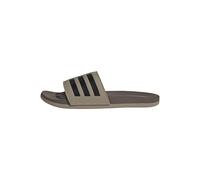 adidas Unisex Adilette Comfort Slides, blanch cargo/core black/earth strata, 10 UK