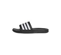 adidas Unisex Adilette Comfort Slides, Core Black/Cloud White, 12 UK