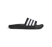 adidas Unisex Adilette Comfort Slides, Core Black / Cloud White, 13 UK