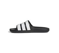 adidas Unisex ADILETTE FLOW SLIDES, core black/ftwr white/core black, 11 UK