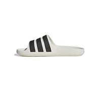adidas Unisex Adilette Flow Slides Shoes, Off White/Core Black/Off White, 6 UK
