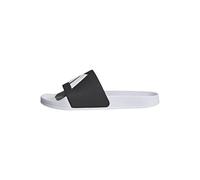 adidas Unisex Adilette Shower Slides Flip-Flop, Cloud White/Core Black/Cloud White, 7 UK