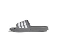 adidas Unisex Adilette Shower Slides, Grey Three / Cloud White / Grey Three, 11 UK