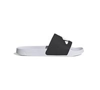 adidas Unisex Adilette Shower Slides Sandal, Cloud White/Core Black/Cloud White, 4 UK