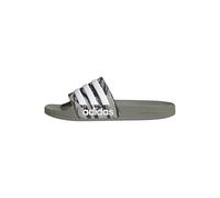 adidas Unisex Adilette Shower Slides, silver pebble/silver pebble/ftwr white, 5 UK