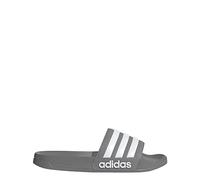 adidas Unisex Adilette Shower Slides Slide, Grey White Grey, 8.5 UK Men/ 9.5 UK Women