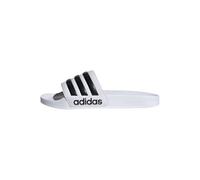 adidas Unisex Adilette Shower Slides Slipper, Cloud White/Core Black/Cloud White, 9 UK