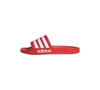 adidas Unisex Adilette Shower Slides, Vivid Red / Cloud White / Vivid Red, 10 UK