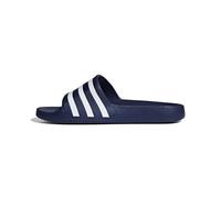 adidas unisex adult Adilette Aqua Slide Sandal Dark Blue/White/Dark B