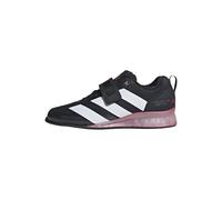 adidas Unisex-Adult Adipower Weightlifting 3 Shoes Cross Trainer, Black/White/Pure Ruby, 15 Women/14 Men