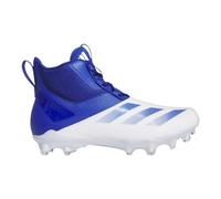 adidas Unisex-Adult Adizero Chaos American Football Sneaker, White/White/Team Royal Blue, 8 UK