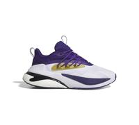 adidas Unisex-Adult Alphaboost V1 Sneaker, Team Collegiate Purple/Gold Metallic/White/University of Washington, 11 Women/10 Men