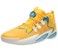 adidas Unisex-Adult Byw Select Basketball Boost Sneaker, Crew Yellow/Cloud White/Arctic Fusion, 12 Women/11 Men