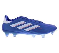 adidas Unisex-Adult Copa Pure Ii Pro Firm Ground Sneaker, Lucid Blue/Cloud White/Solar Red, 14.5 Women/13.5 Men