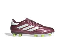 adidas Unisex-Adult Copa Pure Ii Pro Firm Ground Sneaker, Shadow Red/Shadow Red/Shadow Red, 14 Women/13 Men