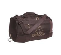 adidas Defender 4.0 Duffel Bag, Shadow Brown/Rose Gold, Small (38L), Defender 4.0 Duffel Bag, Durable Athletic Sports Gym Travel Bag for Men and Women