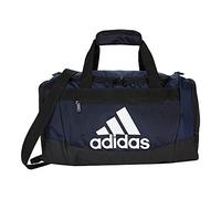 adidas Unisex Adult Defender 4.0 Duffel, Durable Athletic Sports Gym Travel Bag for Men and Women, Team Navy Blue, Small (38L)