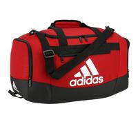 adidas Unisex Adult Defender 4.0 Duffel, Durable Athletic Sports Gym Travel Bag for Men and Women, Team Power Red, Small (38L)