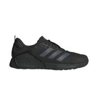 adidas Unisex-Adult Dropset 3 Training Sneaker, Black/Grey/Grey, 12.5 Women/11.5 Men
