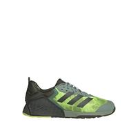 adidas Unisex-Adult Dropset 3 Trainer Sneaker, Silver Green/Night Cargo/Lucid Lemon, 12 Women/11 Men