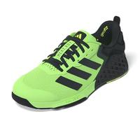 adidas Unisex-Adult Dropset 3 Training Sneaker, Lime Burst/Carbon/Lucid Lemon, 6.5 Wide Women/5.5 Wide Men