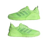 adidas Unisex-Adult Dropset 3 Training Sneaker, Lime Burst/Semi Solar Lime/Semi Green Spark, 6 Wide Women/5 Wide Men