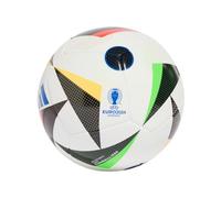 adidas Unisex-Adult EURO24 Training Soccer Ball, White/Black/Glory Blue, 5