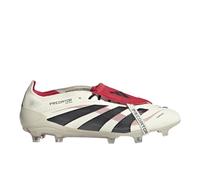 adidas Unisex-Adult F Owhite/Cblack/Purrub Predator Elite FT FG Off whiteCore Black/Pure Ruby 7.5 US, Off-white, 4.5