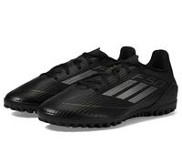 adidas Unisex-Adult F50 Club Turf Sneaker, Black/Iron Metallic/Gold Metallic, 10.5 Women/9.5 Men