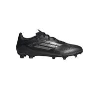 adidas Unisex-Adult F50 League Firm/Multi Ground Sneaker, Black/Iron Metallic/Gold Metallic, 13 Women/12 Men