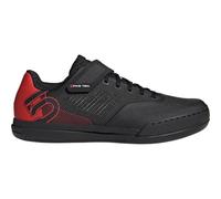 adidas Unisex-Adult Five Ten Hellcat Pro Mountain Bike Shoes Sneaker, Black/Black/Red, 10 Women/9 Men