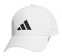adidas Men's Gameday Structured Stretch Fit Hat 4.0 White/Black Smal