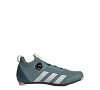 adidas Unisex-Adult The Road Cycling Shoes Sneaker, Hazy Emerald/Cloud White/Utility Gre, 8