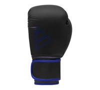 adidas Unisex - Adult Hybrid 80 Boxing Gloves, Black/Blue, 10 oz EU