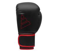 adidas Unisex - Adult Hybrid 80 Boxing Gloves, Black/Red, 14 oz EU