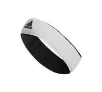 Adidas Unisex-Adult Interval Reversible Elastic Sweat Headband for Men and Women Discontinued, White/Black, One size