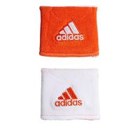 adidas Unisex-Adult Interval Reversible Wristbands, Team Orange/White, One Size (1 Pair)