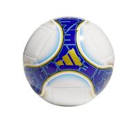 adidas Unisex-Adult Messi Club Ball, White/Mystery Ink/Lucid Blue/Lucky Blue, 3